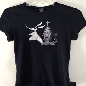 Tim Burton graphic print t-shirt of zero.